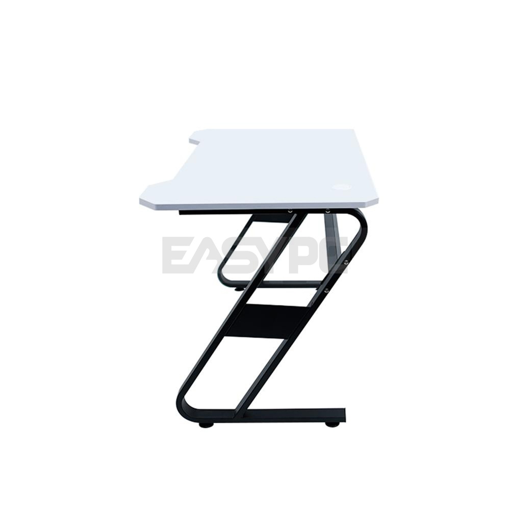 Rakk Malyari Gaming Desk White table, Rakk Table Large Writing Computer ...