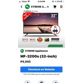 On Sale Mf 5000v Smart Tv 50 Shopee Philippines