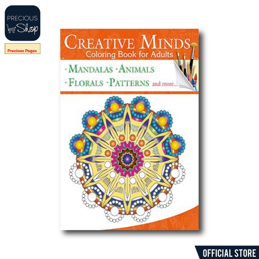 Download Creative Minds Coloring Book for Adults 4 | Shopee Philippines