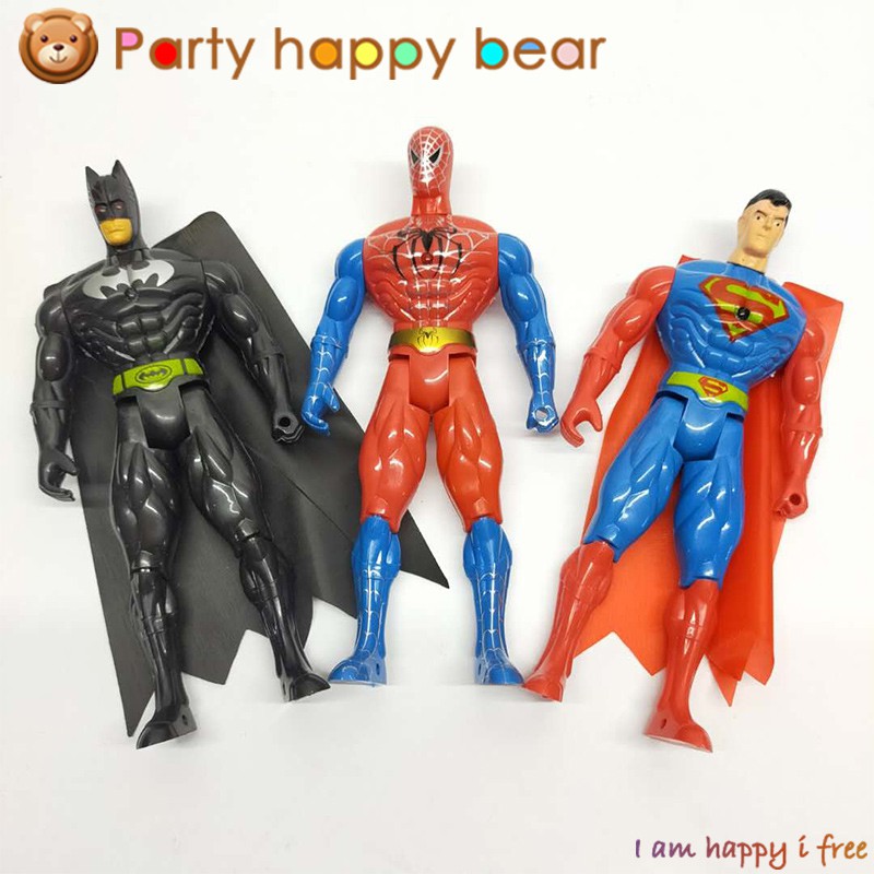 PHB】 Action Figure Model Doll Toys Spiderman Homecoming/Superheroes: SUPERMAN,  BATMAN, SPIDERMAN | Shopee Philippines