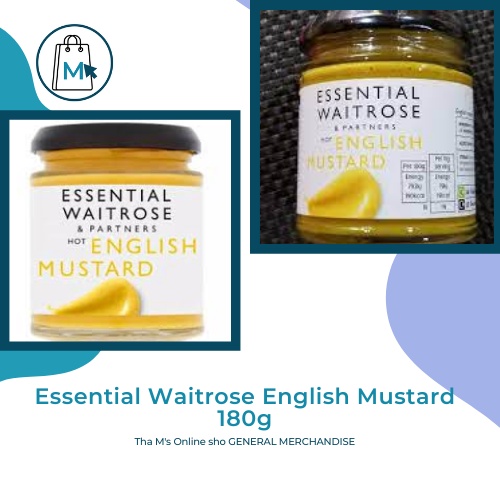 Essential Waitrose English Mustard 180g Shopee Philippines