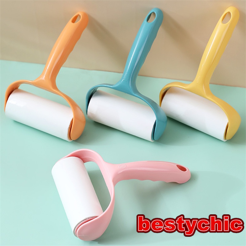 Clothes Sticky Paper Tear-off Roller Sticky Dust Paper Clothes Hair Removal Sticker
