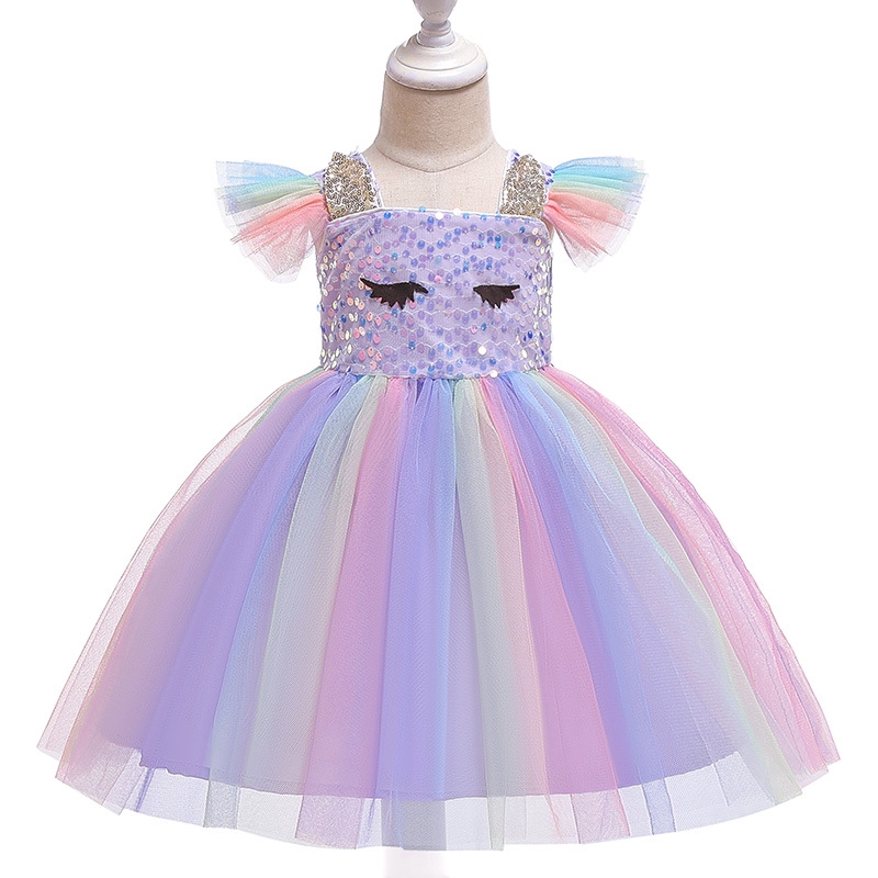 unicorn puffy dress