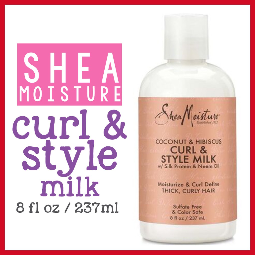 shea moisture hair milk