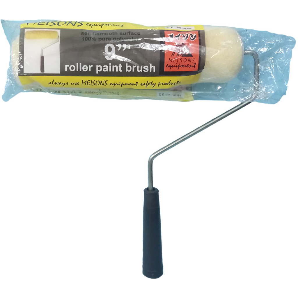 MEISONS ROLLER BRUSH 9" WITH HANDLE ROLLER PAINT BRUSH 9