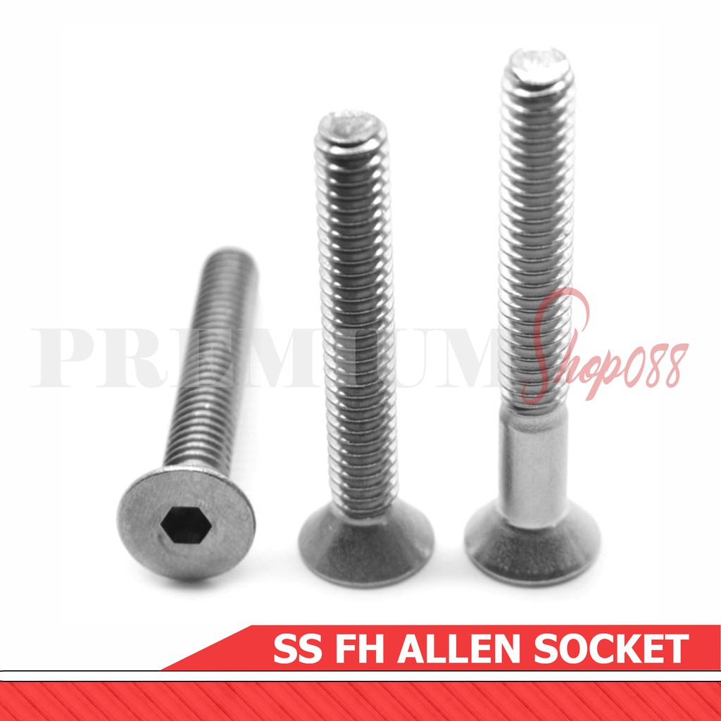 flat head screw bolt