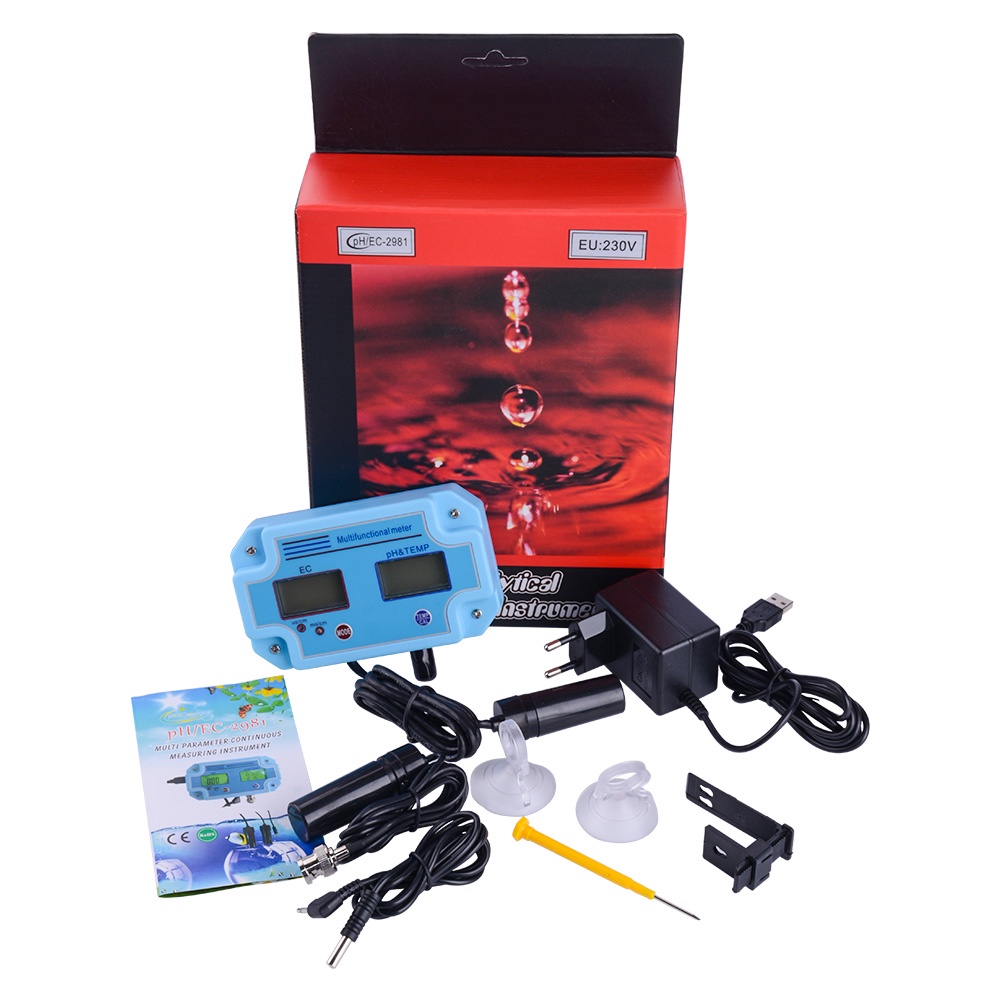 WANTLAB PH2981 DIGITAL PH LED AND EC METER 2 IN 1 Shopee Philippines