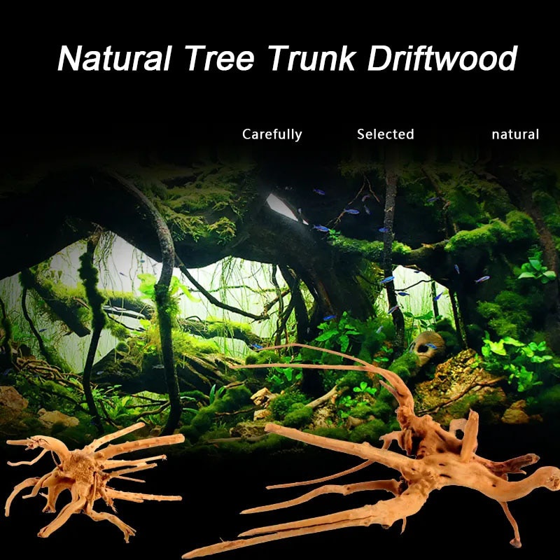 Aquarium Wood Root Natural Trunk Driftwood Fish Tank Ornament Landscaping Decoration Plants for Aquarium Accessories Home decor #2