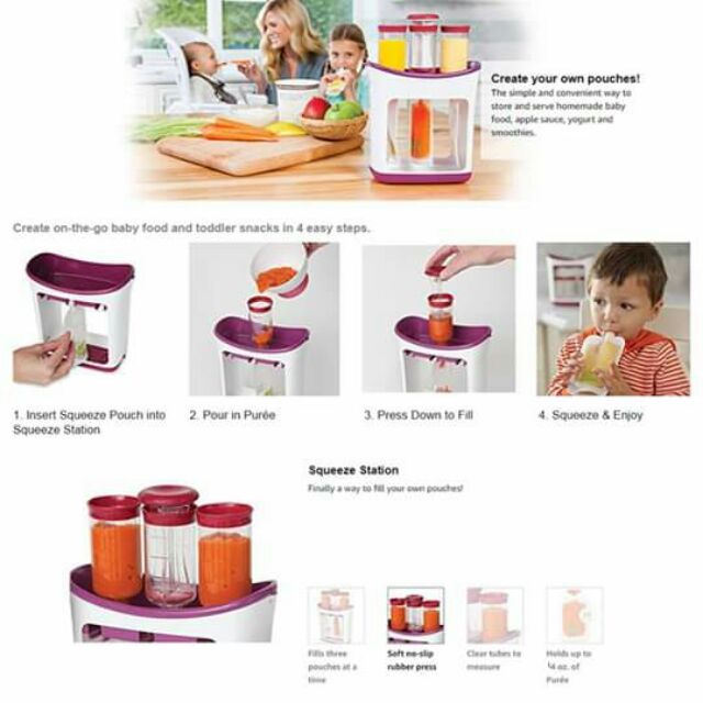 infantino squeeze station