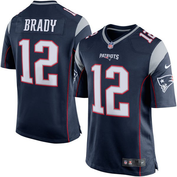 Football Jersey Navy Blue White Red 