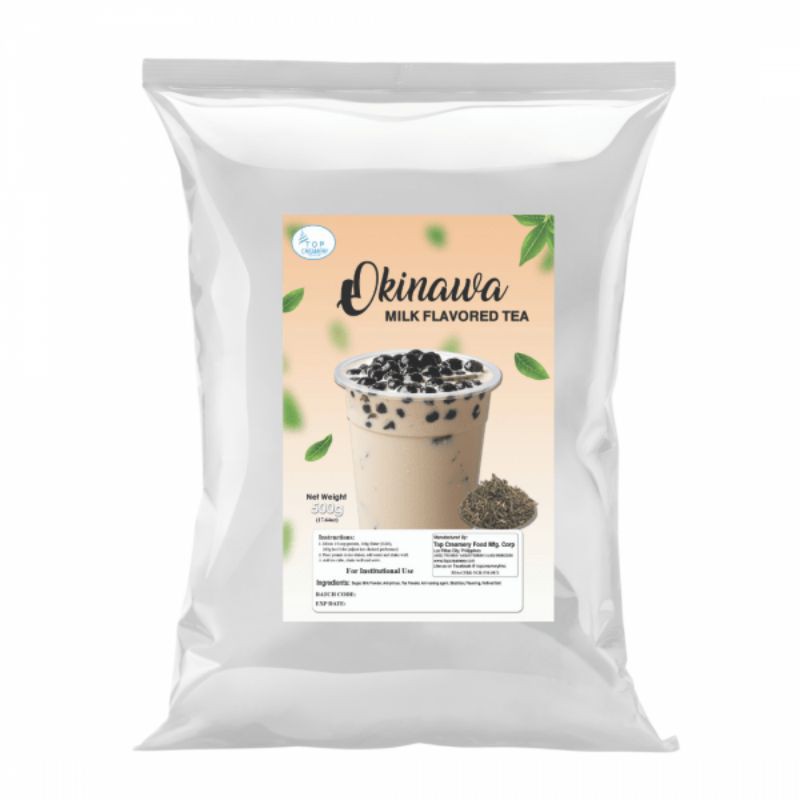 Okinawa Milk Tea Flavor 500g TOP CREAMERY | Shopee Philippines