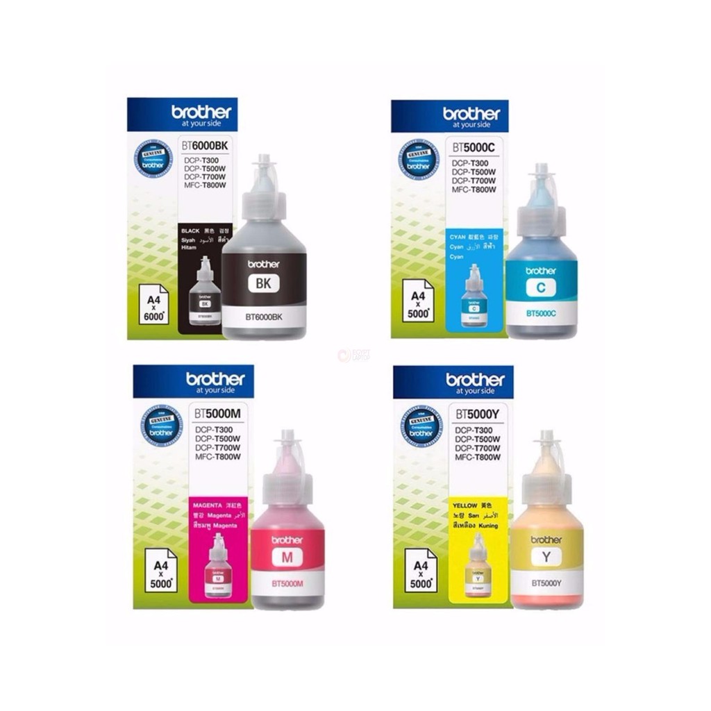 BT5000 Genuine Refil Ink for brother Printer HL-T4000DW ...