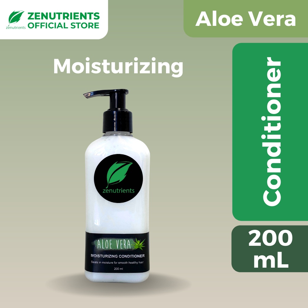 Zenutrients Aloe Vera Moisturizing Conditioner 200ml (For dry and frizzy  hair) | Shopee Philippines