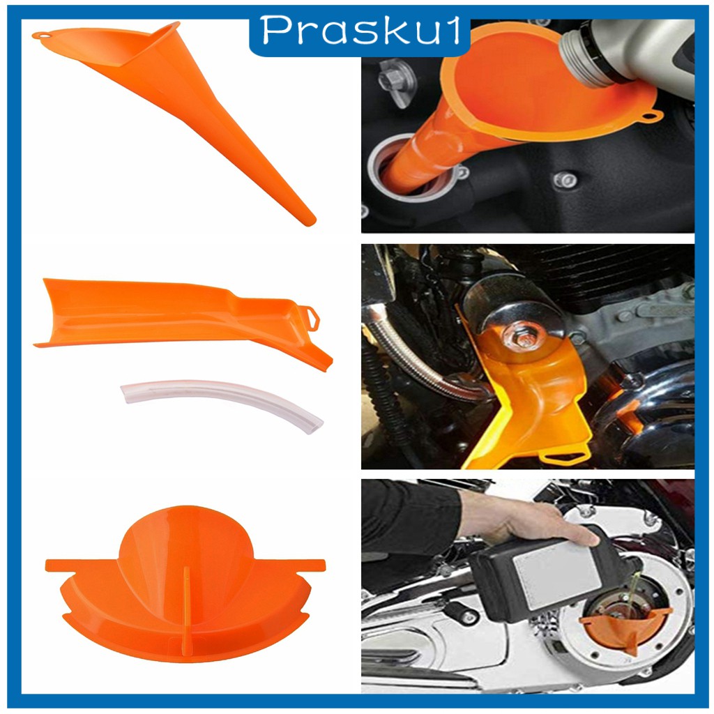 DripFree Oil Funnel Set, Oil Change Replacement Kit Primary Case Oil