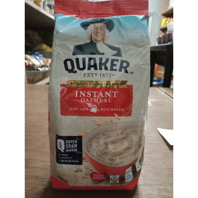 Quaker instant oatmeal 200g just add hot water Shopee Philippines