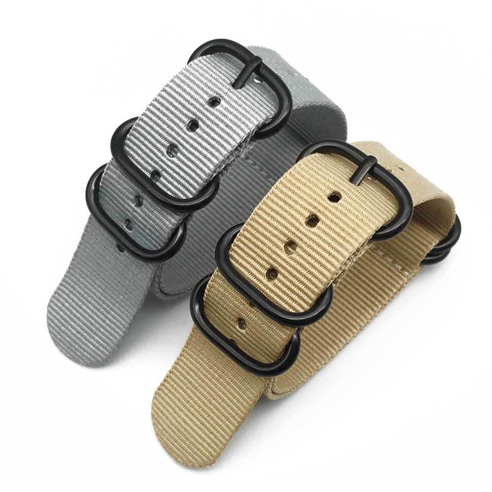 7 color NATO nylon strap NATO ZULU strap 24 mm canvas strap Shopee