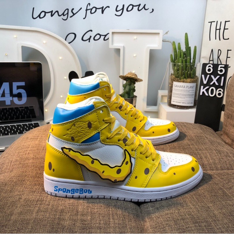 spongebob air jordan 1