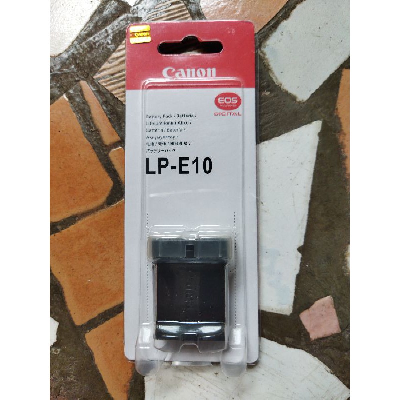 Canon LPE10 Battery for Canon EOS 1100D 1200D 1300D 2000D 4000D Rebel