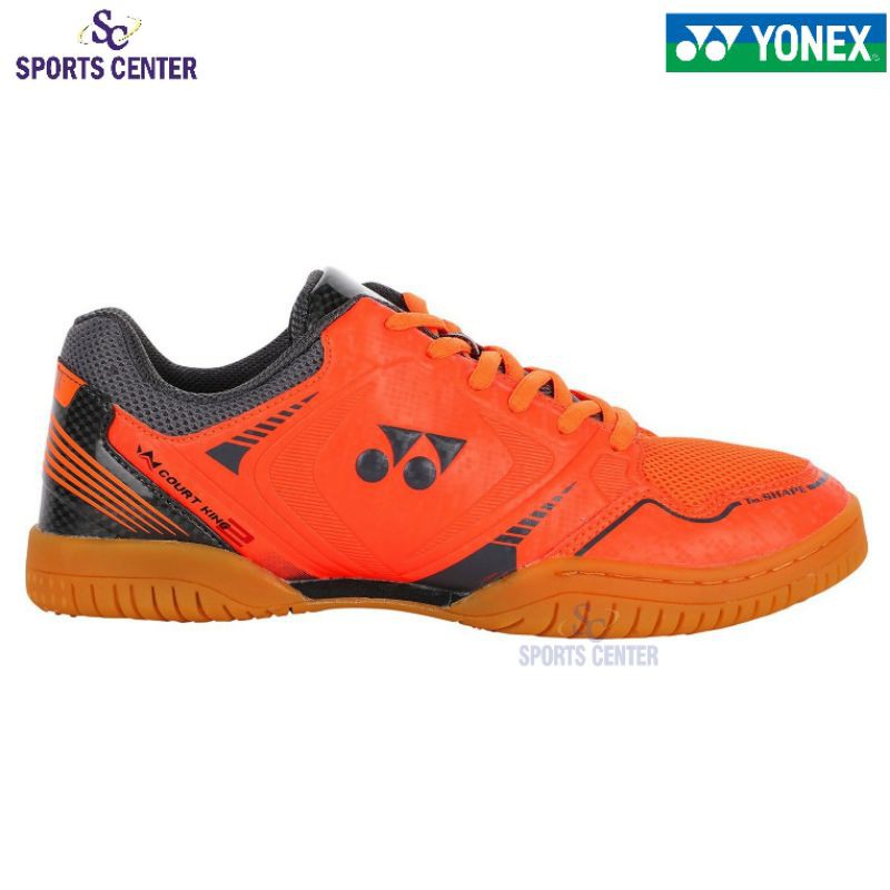 yonex badminton shoes orange