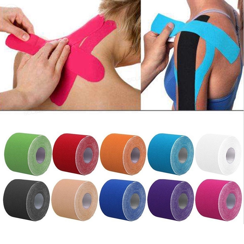 Kinesiology Tape Athletic Recovery Self Adherent Wrap Taping Medical