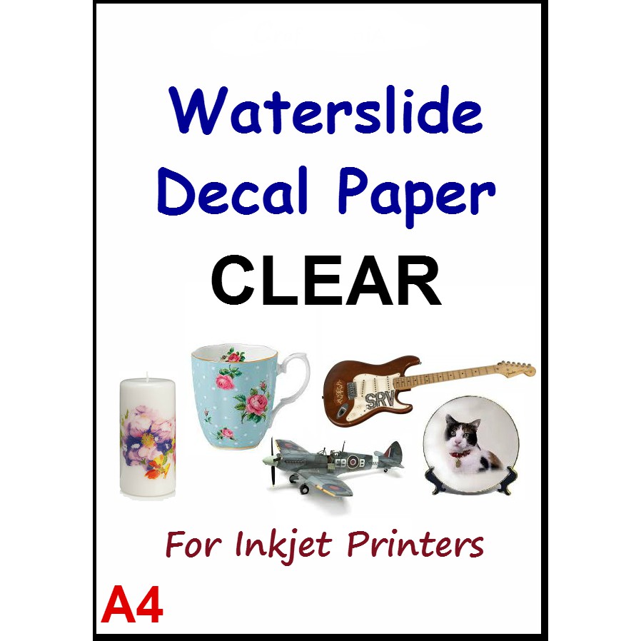 Water Slide Decal Transfer Paper 5pcs Shopee Philippines