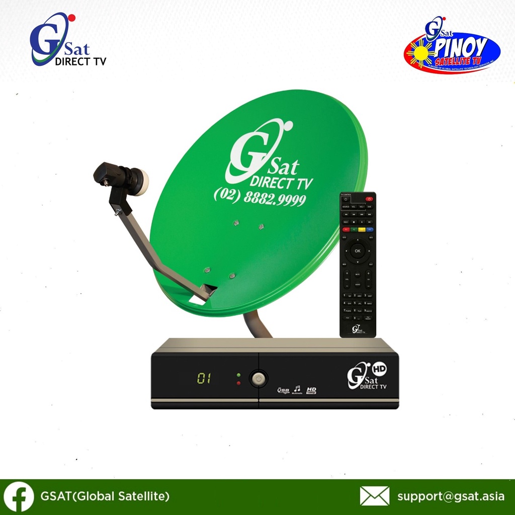 GSAT HD with free 1 month load Shopee Philippines