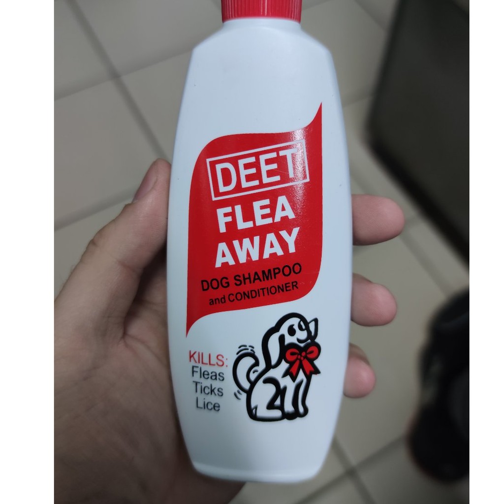 Deet Flea Away Dog Shampoo 120ml (Anti Flea / Kuto /Lice / Pulgas