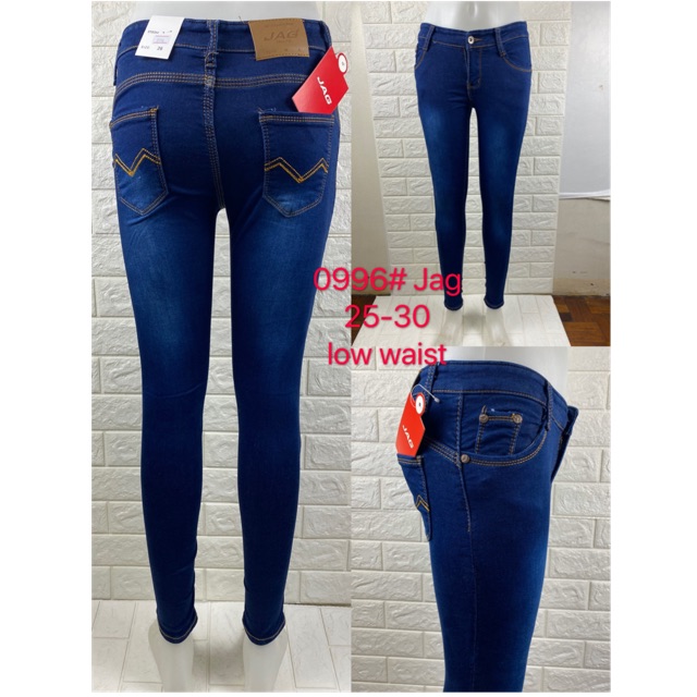 Cod Jag jeans CLASS A denim blue casual pants skinny stretch for women ...