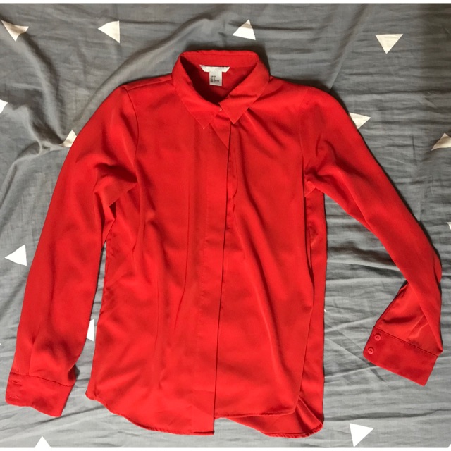 h&m polo long sleeve