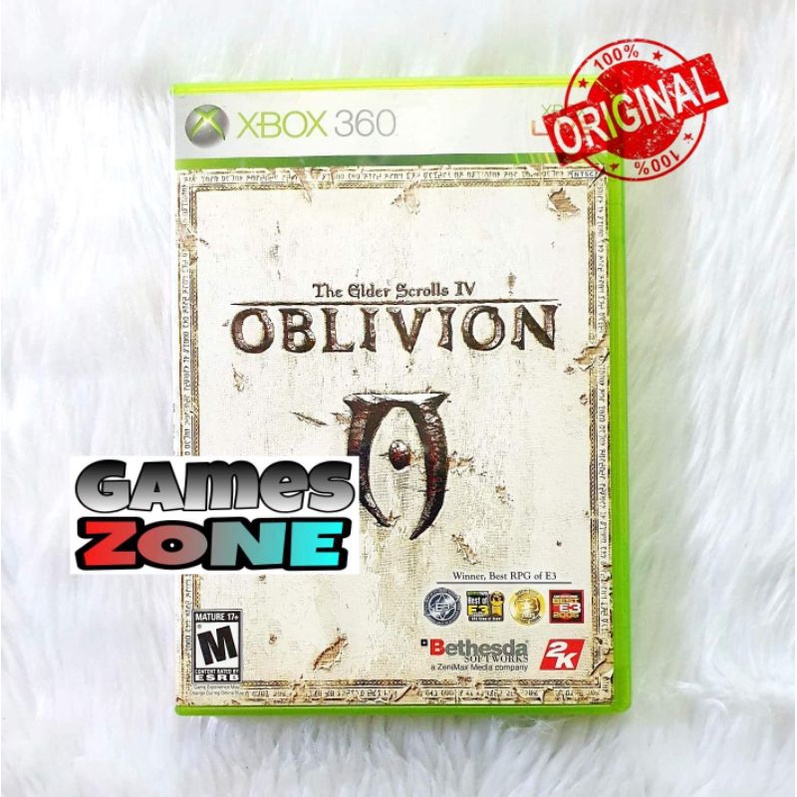 Jeu Xbox 360 The Elder Scrolls IV: Oblivion - Version Complète Avec Boîte Et Manuel - Bon état
