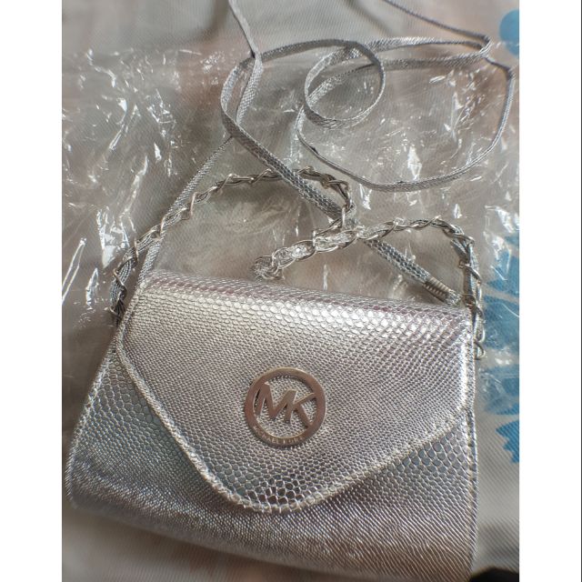 mk silver bag