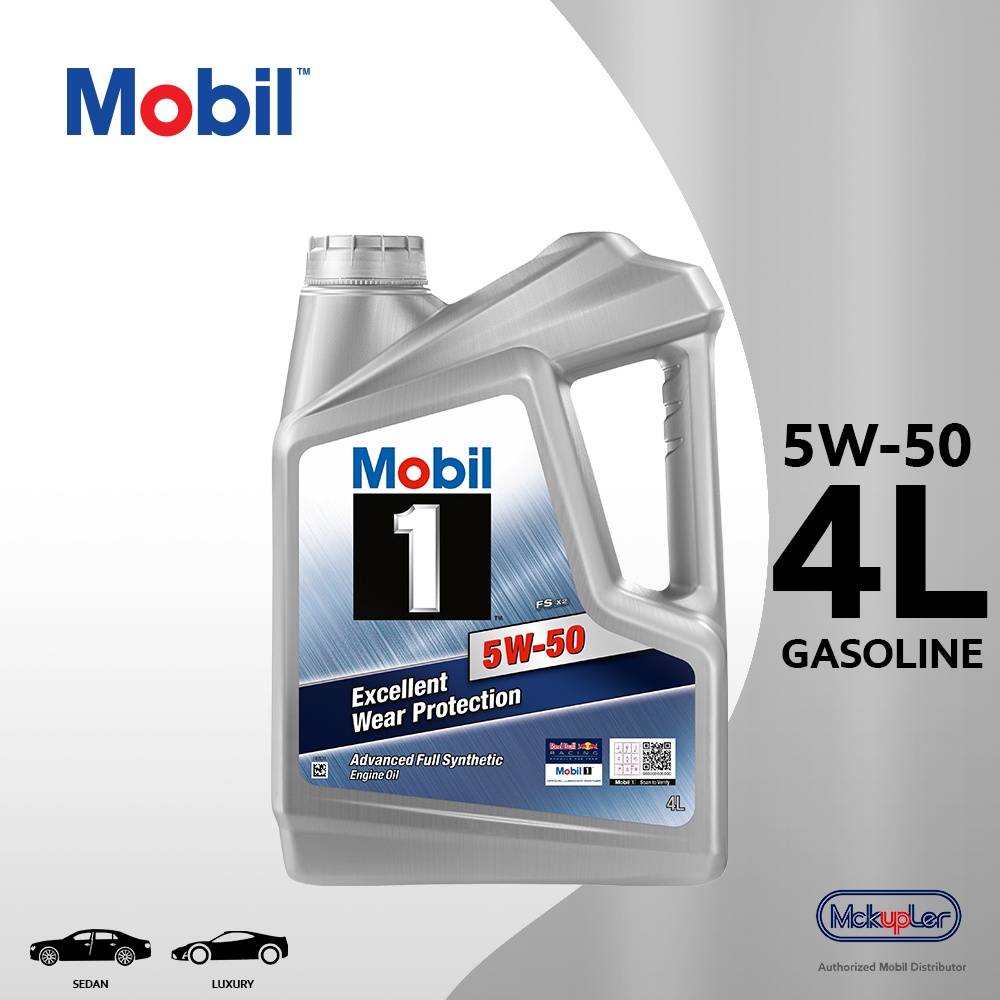 Mobil 1 Fs X2 5w 50 Advanced Fully Synthetic Engine Oil 4 Liters Shopee Philippines 4216