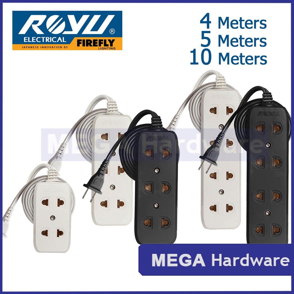 extension cord 5 gang 10 meters