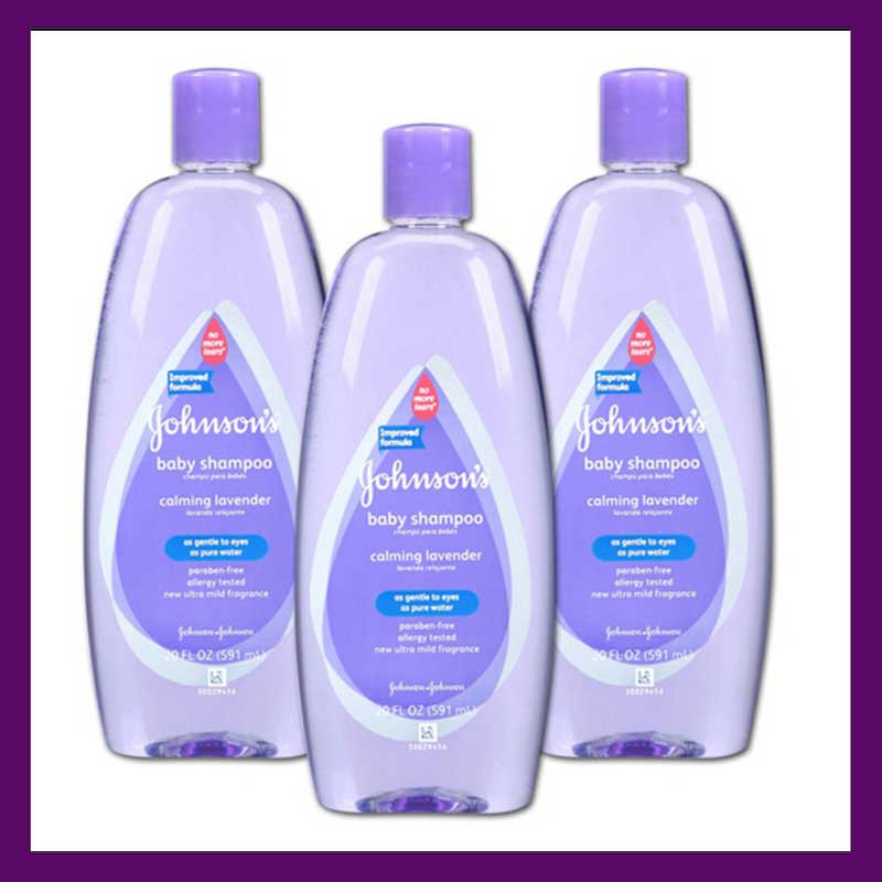 johnson shampoo blue