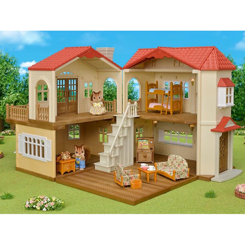 sylvanian families city house with lights