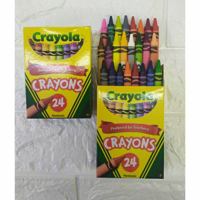 Original CRAYOLA CRAYONS X24 Shopee Philippines