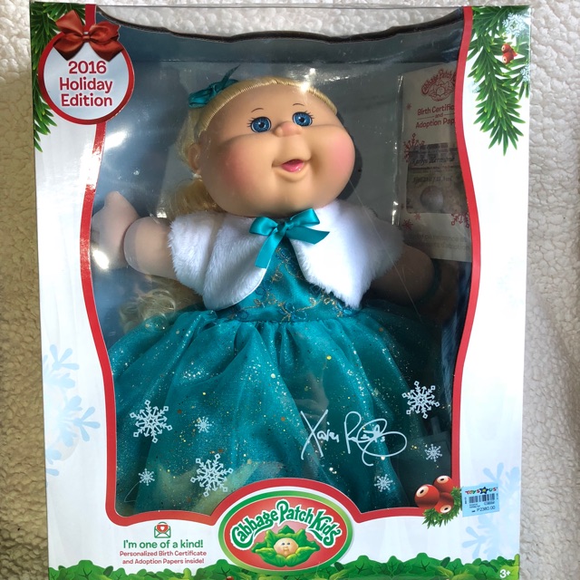 cabbage patch kids holiday edition