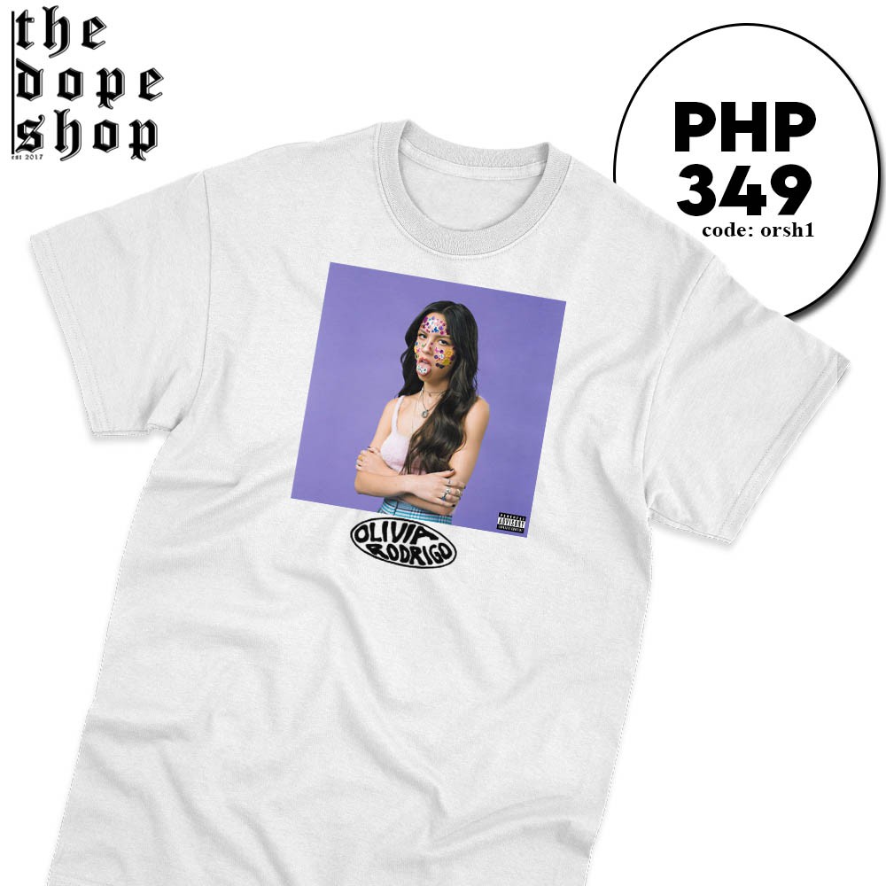 Olivia Rodrigo Sour Shirt And Hoodie Merch The Dope Shop Shopee Philippines