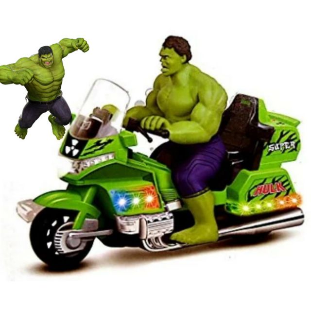 hulk motorcycle toy