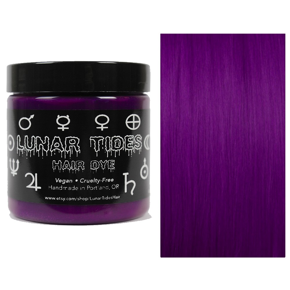 Lunar Tides Plum Purple Semi Permanent Magenta Hair Dye