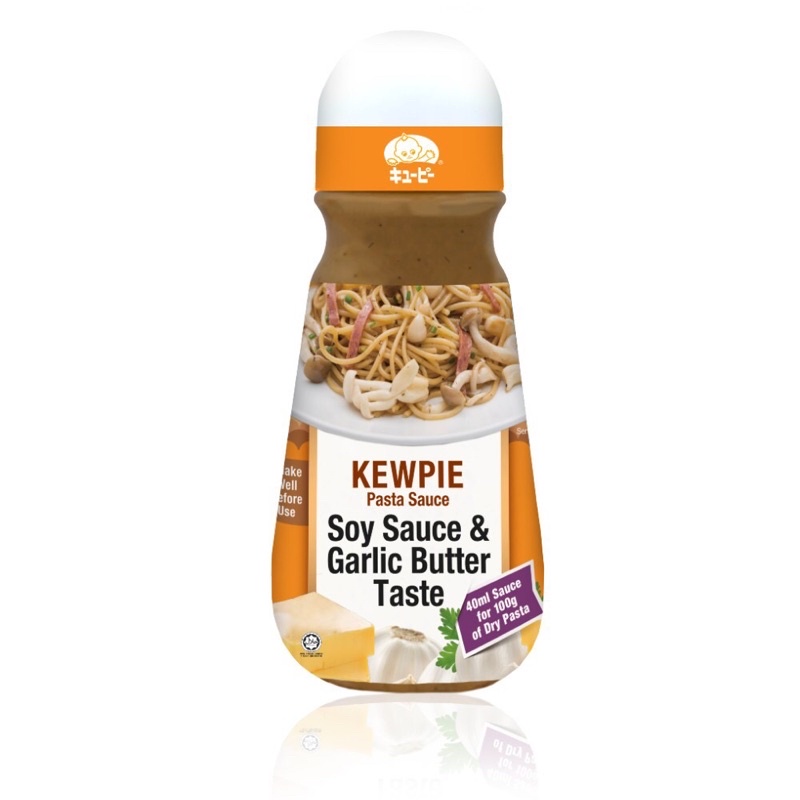 Kewpie Pasta Sauce Soy Sauce & Garlic Butter 200ml | Shopee Philippines