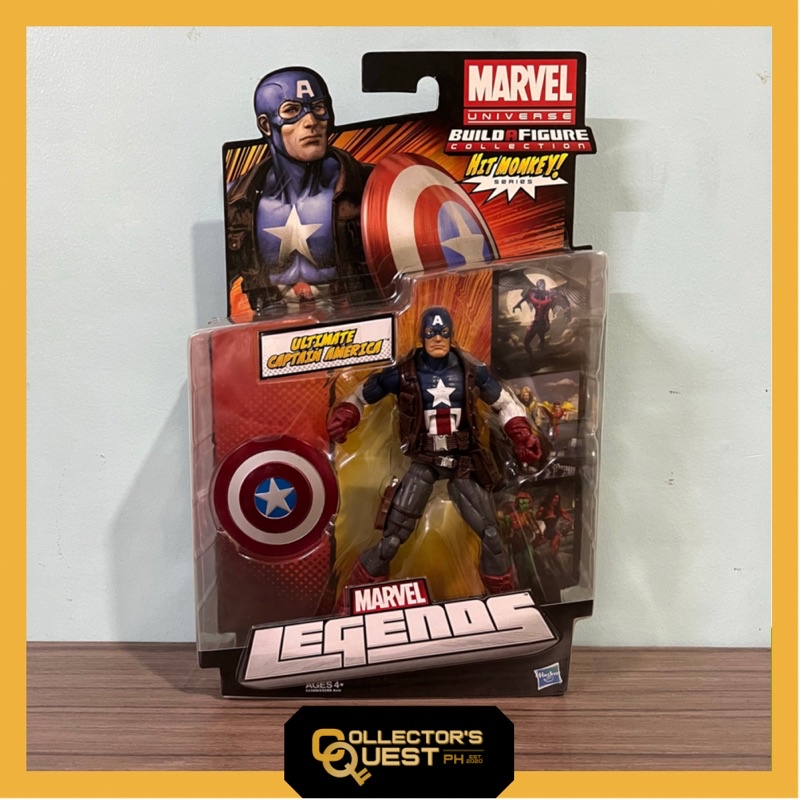 Marvel Legends Return of Marvel Legends Ultimate Captain America Figure ...