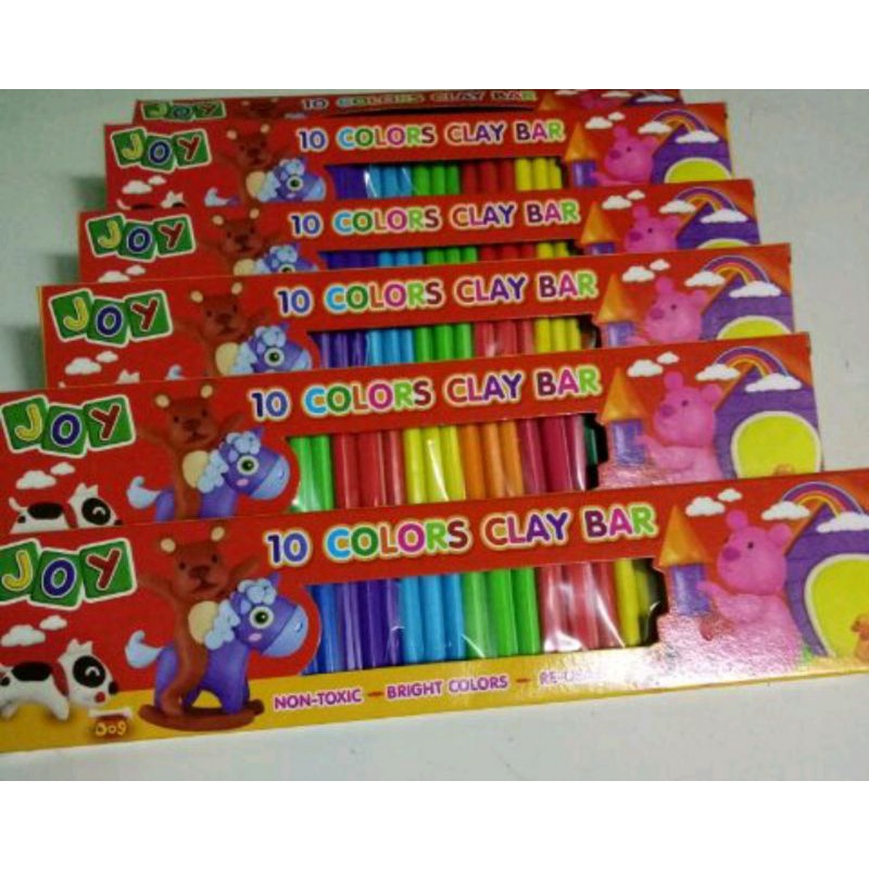 MODELING CLAY BAR 10 Colors Shopee Philippines