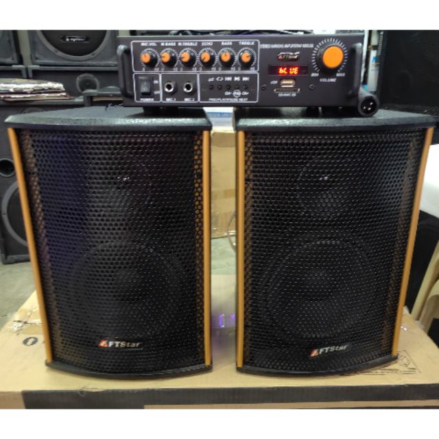 FTSTAR PROFESSIONAL AUDIO SYSTEM AMPLIFIER SPEAKER FW6A Shopee
