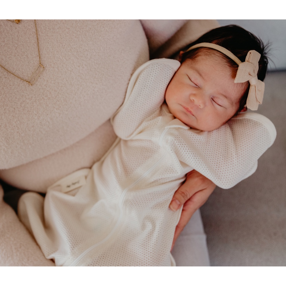 [Sunday Hug] Korea Baby Swaddle with Arms Up Sleeves and Twoway zipper