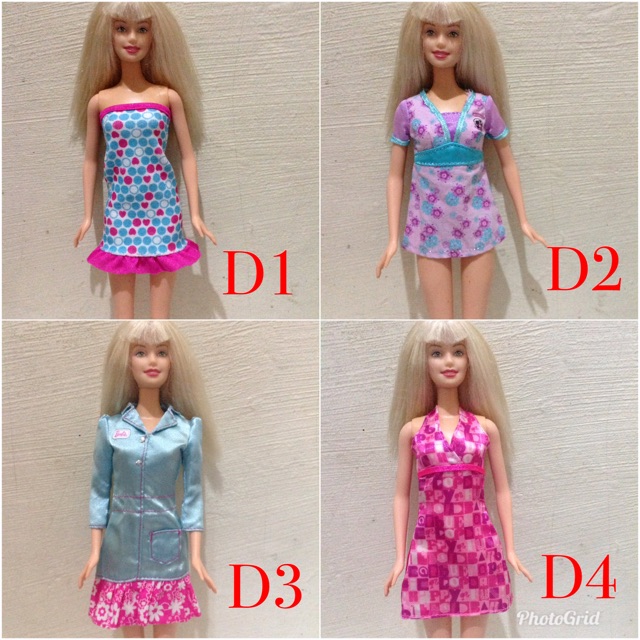 second hand barbie clothes