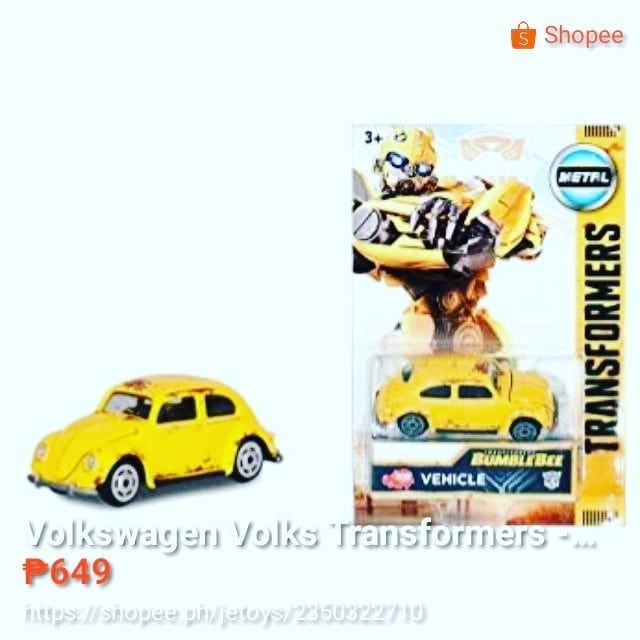 bumblebee volkswagen beetle toy