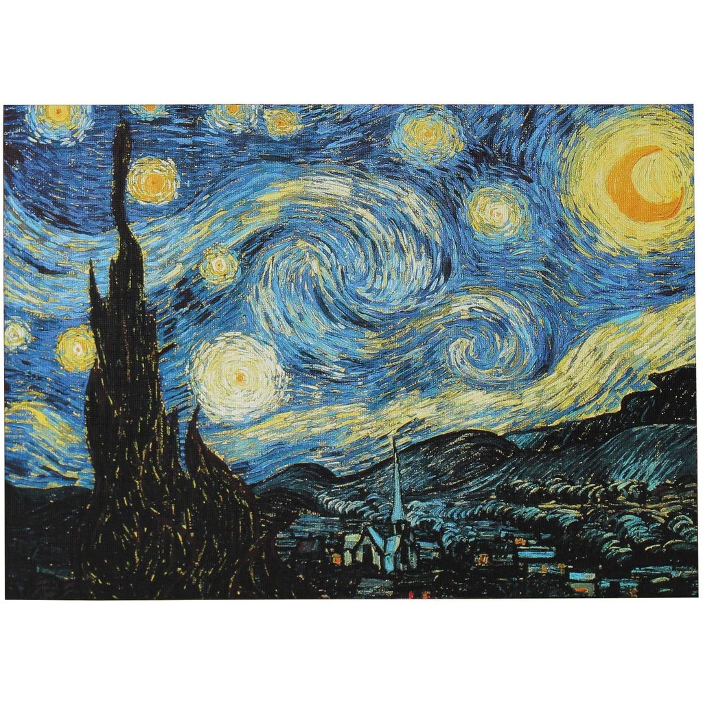 Starry Night by Vincent Van Gogh Jigsaw Puzzle 1000 Piece ...