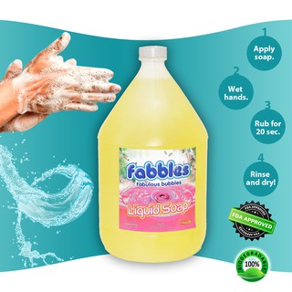 Fabbles Handsoap Antibacterial 1 Gallon (max of 6 gals per check out)