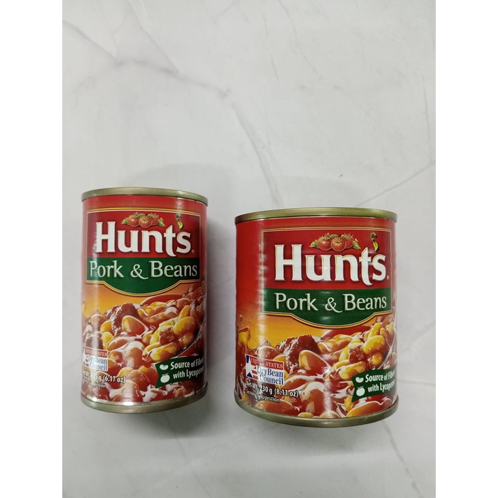 HUNTS PORK & BEANS (175g/230g) Shopee Philippines